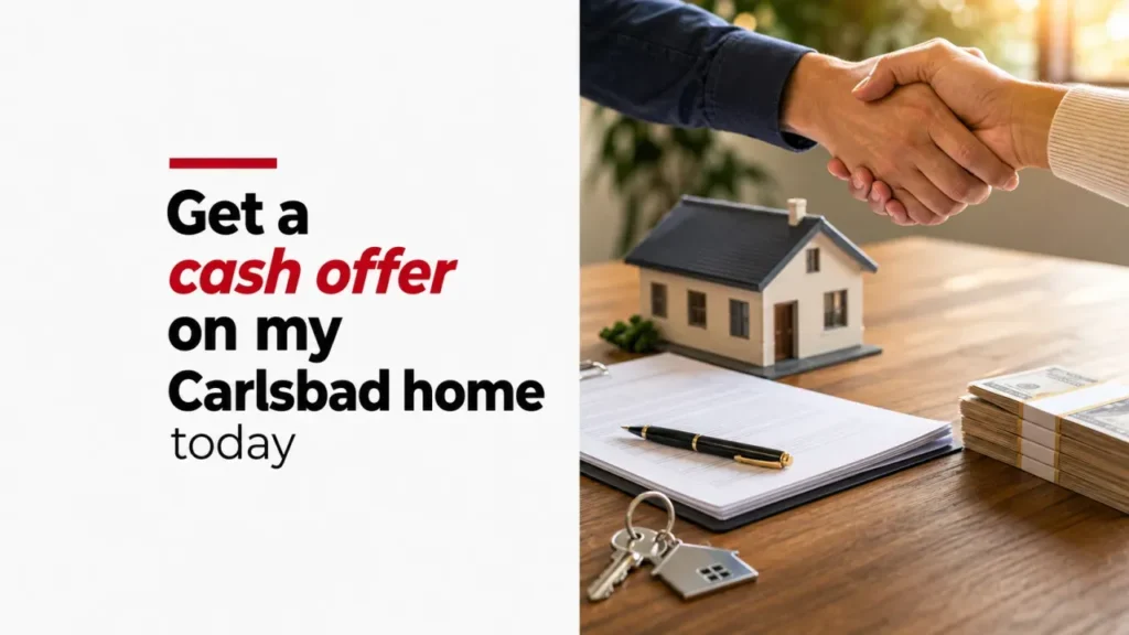 Get a cash offer on my Carlsbad home today
